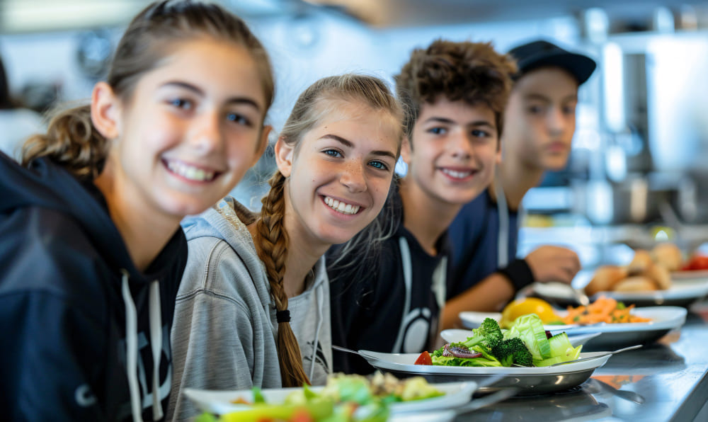 La alimentación en los colegios a debate.